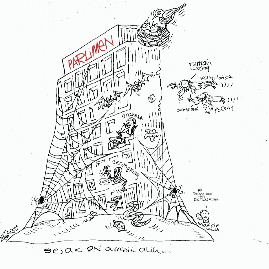 zunarkartunis's tweet image. PARLIMEN : Sejak PN Ambil Alih...
Support / buy cartoon books @ zunar.my.
PLEASE SHARE
#pkp2021 #MCO2021 #darurat2021 #Emergency #Parliament