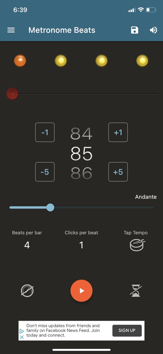 Papa_Coleman_KY's tweet photo. Oh, Metronome...
Thatโs enough for today.
Day 53 of consecutive practice.
#violin #violins #violinist #violinists #violinstagram #violinsofinstagram #violinpractice #violinlife #violinlover #musician #100daysofpractice #lingling40hours #metronome https://t.co/2yOnaHUqsw