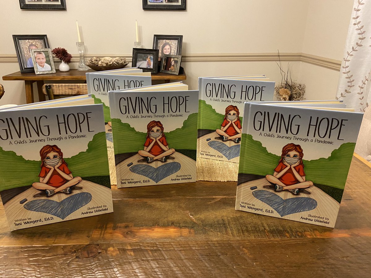 Look what came today! Dr. Toni Wengerd I cannot wait to bless my teachers with your book! So excited for your “virtual” author visit at York Learning Center! <a href="/LincolnIU12/">Lincoln IU12</a>