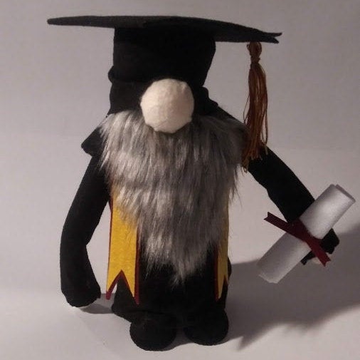 Excited to share the latest addition to my #etsy shop: Graduation Gnome etsy.me/3rmC8bl #gnome #gnomes #graduationgnome #grad #graduationgift #homedecor #ornaments #handmadegnome #felt