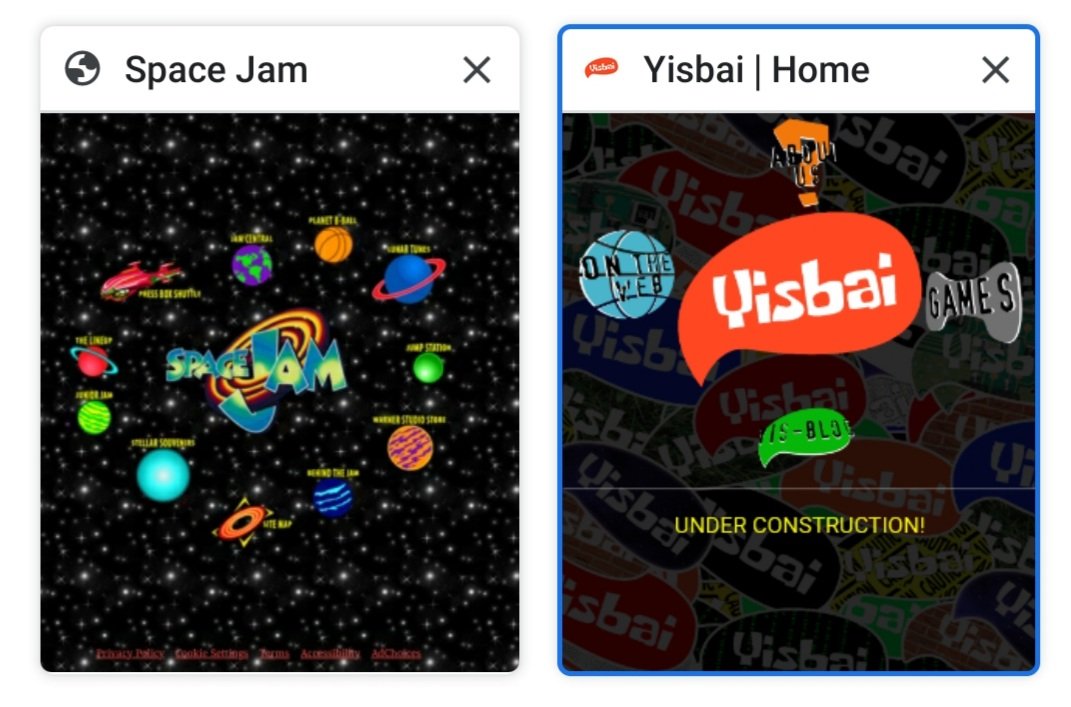 Let's just say we've had some inspiration for our website 😉 <a href="/spacejammovie/">Space Jam: A New Legacy</a>