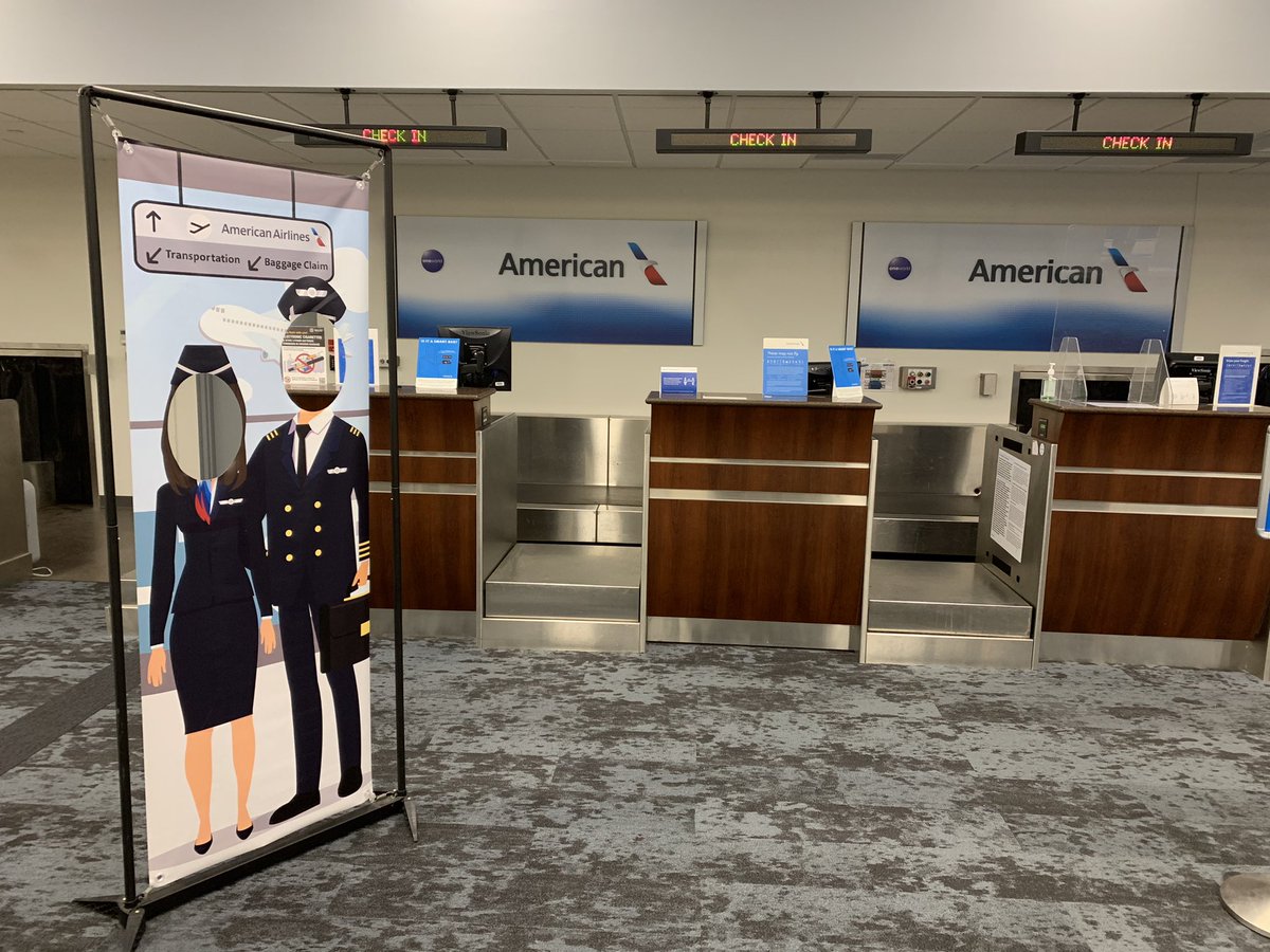 DailyTravelTips's tweet photo. What a fun display for #kids and #family at @DAY_IntlAirport @AmericanAir #flydayton #Airport #airports @hbaskas #airlines #avgeek #AvGeek #pilotlife https://t.co/Pdzk8h9Xjk