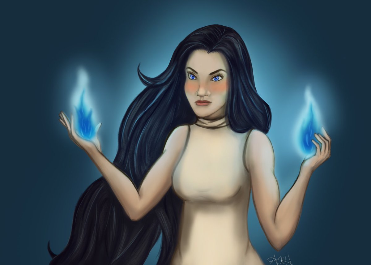 BeautCascade's tweet photo. Got to break in the new pen display today with a DTIYS. While I still need a lot of practice this felt like a good game changer to work on. Didn’t realize how much I was missing before. Still have a lot to learn but this felt good :)#digitalart #dtiys https://t.co/aI5RhSPWDL