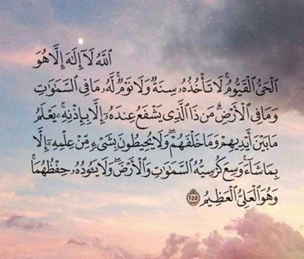 القلوب التي تُصبـح وتُمسـي علىٰ آيات القرآن لا خوفٌ عليها ولا حزن .. هي في عنايـة اللّٰه ولا يُخاف عليها الضيعة فاللّٰه لا يُضيّع أهله♥️
.