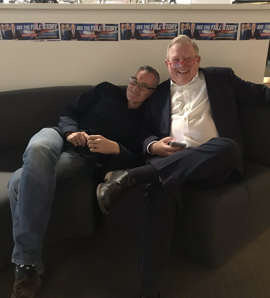 Good news(room) feels with @Phitchener9 and <a href="/BrendoM/">Brendan Stafford</a>