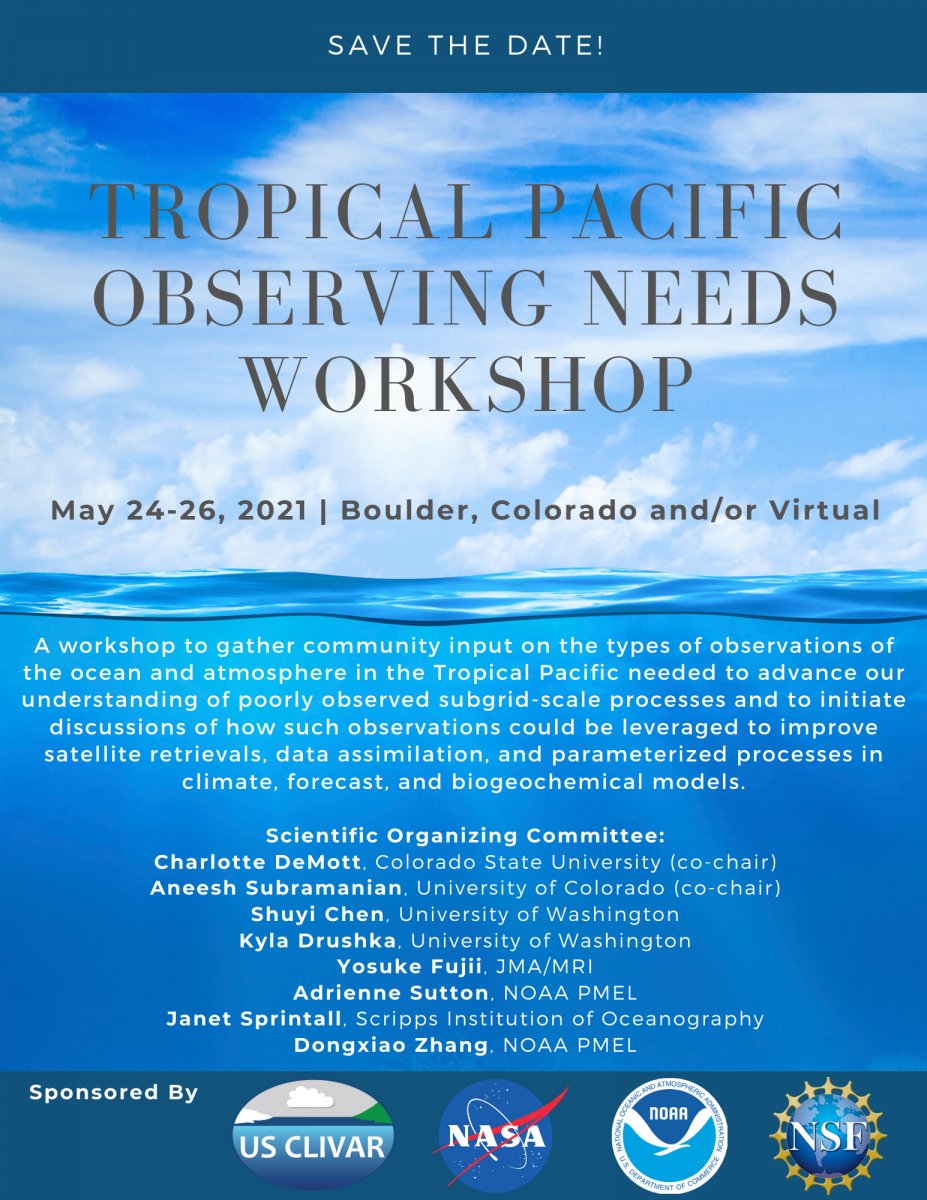 WaterYFHuang's tweet photo. What types of observations of the ocean and atmosphere we need in the Tropical Pacific? 🤔 https://t.co/HsIm1YGVq6