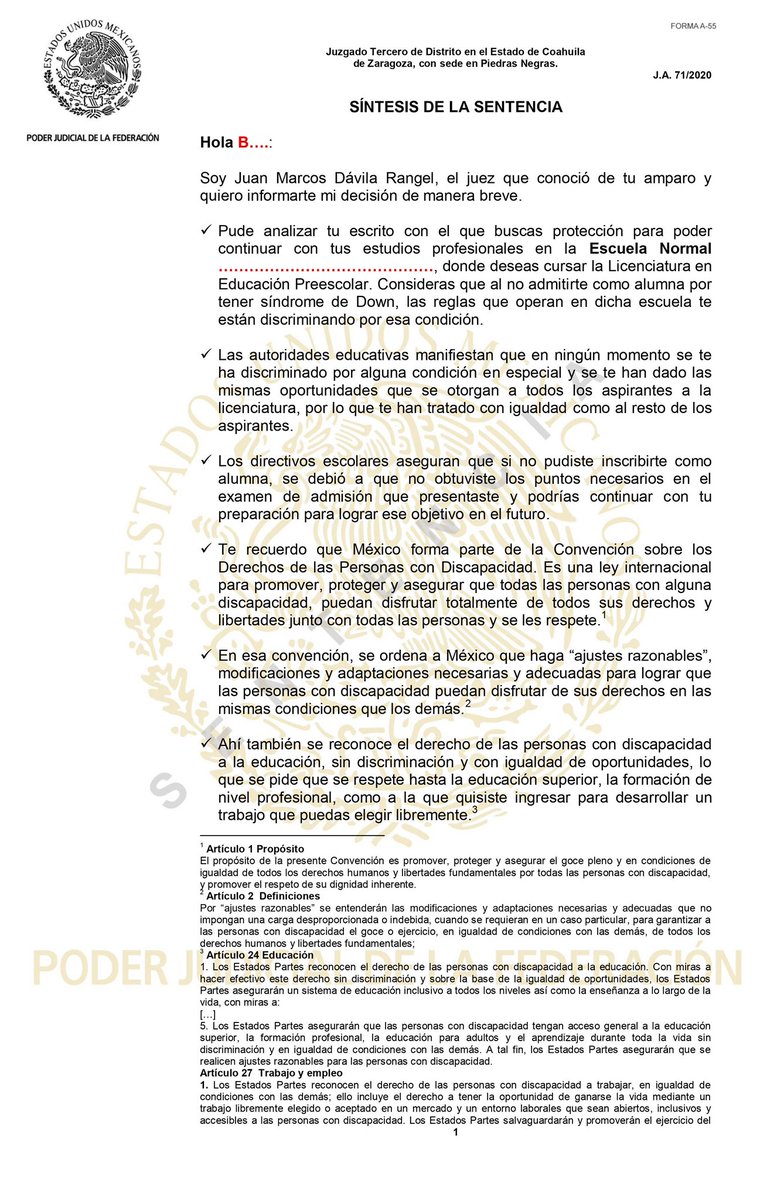 JuanMarcosDav's tweet photo. Síntesis de la sentencia: https://t.co/FXkRWuq4yB