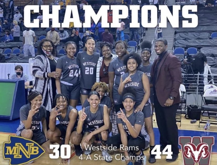 We are the 2021 State Champions!  Thanks to the Westside community, Anderson County &amp; the entire Upstate for the LOVE &amp; support! ❤️ #1forCoachWilliamRoberts