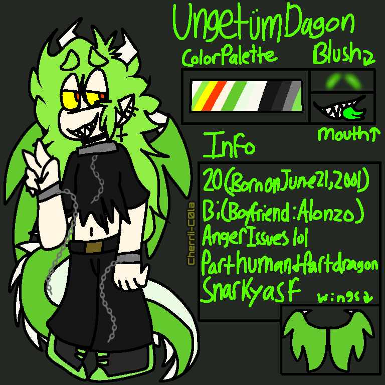 H0PELESSPUPPII's tweet photo. Ungetรผm is so dumb smh #cherriic0la #digitalart #rollercoasteroc #ibisPaintX https://t.co/7efCV0JbPG