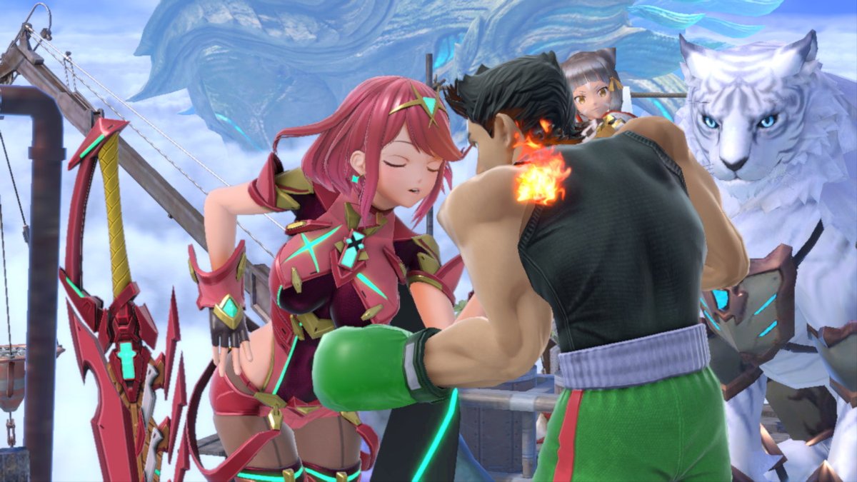 ほねぎすジジイ ホムラの横アピールすき スマブラsp Smashbrossp Nintendoswitch