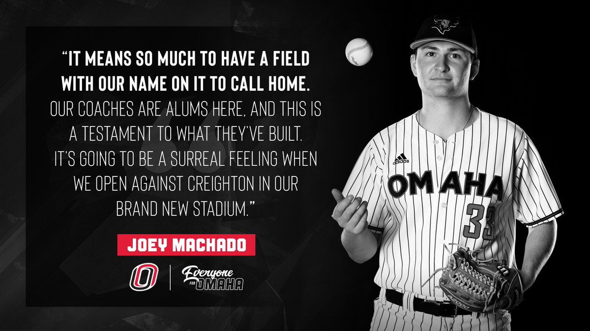 We’ve got the people, the program and now the park. ⚫️⚾️🔴

#EveryoneForOmaha | #OmahaBSB