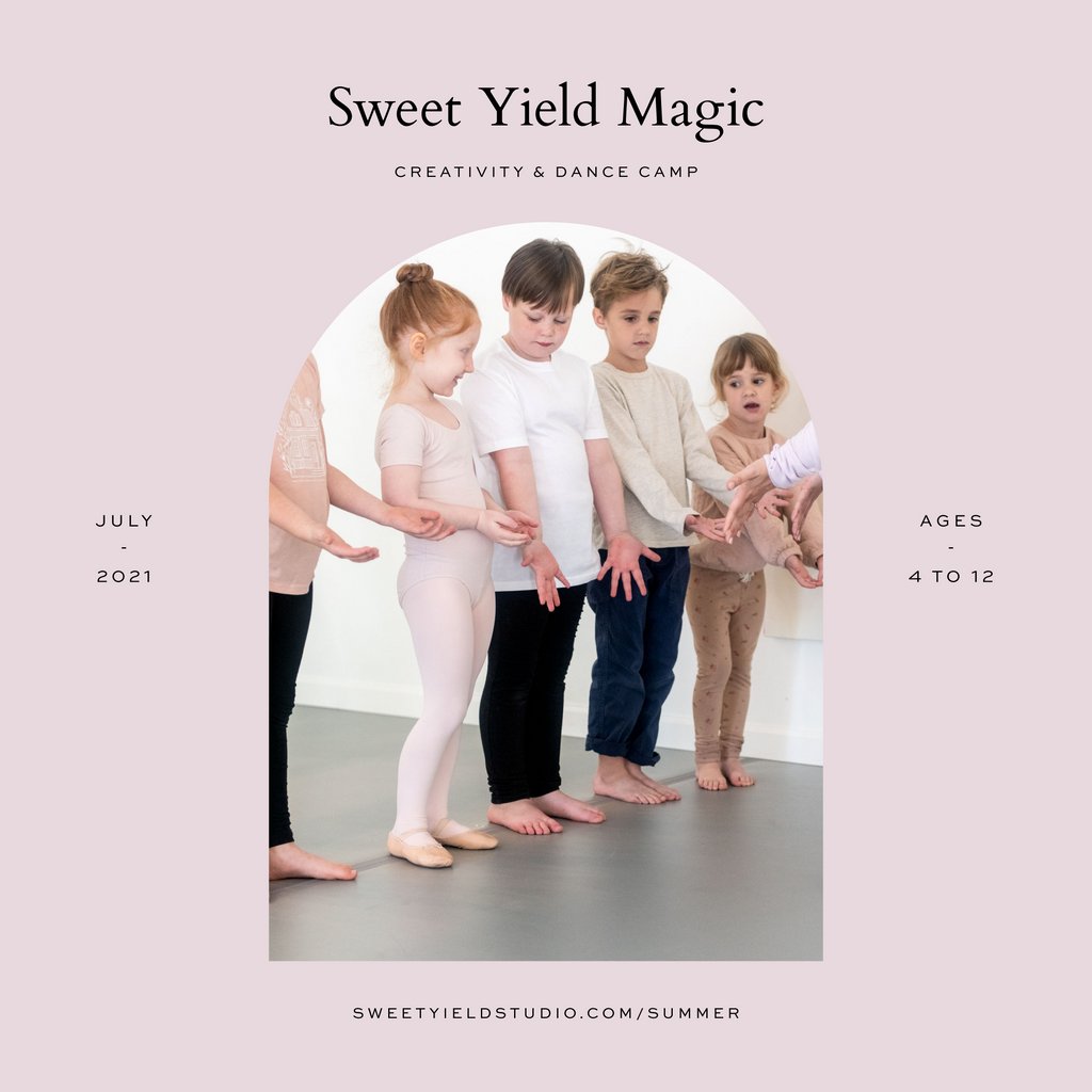 SweetYield's tweet image. 🍃  psst..Summer Camps are here! We've dreamed up a variety of fun experiences including art camp, dance camp, nature play camp, and our signature Sweet Yield Magic Summer Camp. Visit bit.ly/sys2021summerc… to secure your kiddo's spot for a super fun and happy summer!