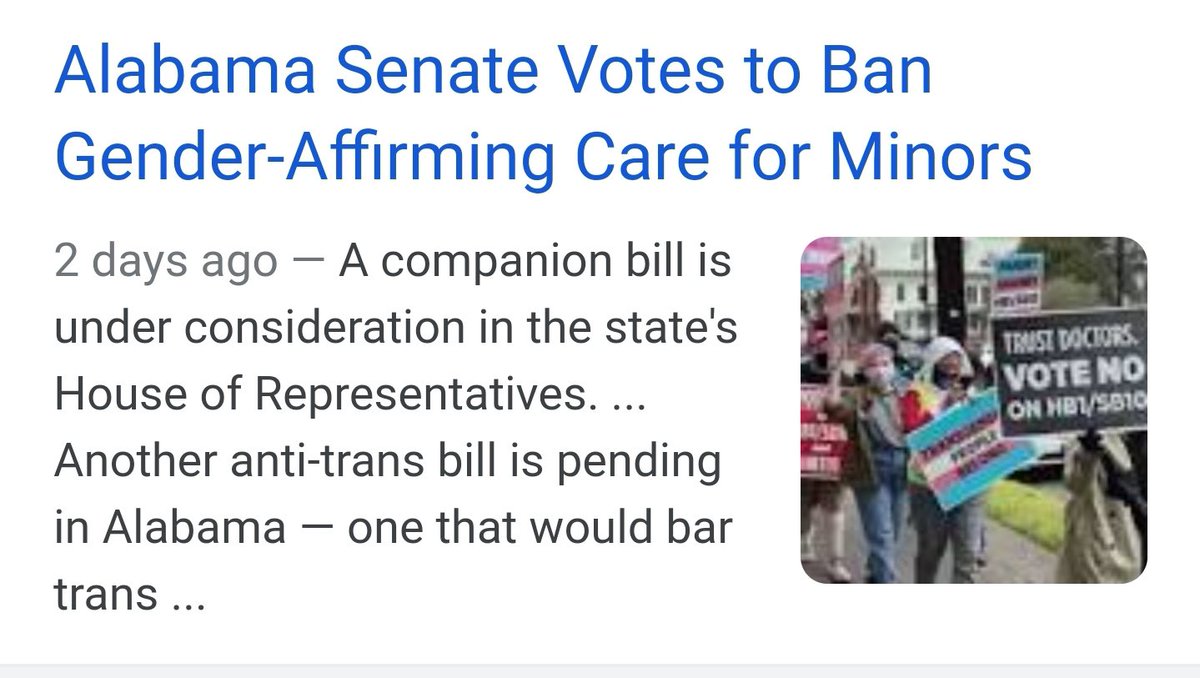 PhaseolusKayak's tweet photo. Okay I’m about to fucking vent and just get passionately pissed

// transphobia, vent

 FUCK ALABAMA! FUCK THE STATE I LIVE IN!! I don’t normally go off on shit like this online but as a fucking trans 16(almost 17) y/o living in Alabama I need to fucking scream about this shit https://t.co/KIL0TVrZEM