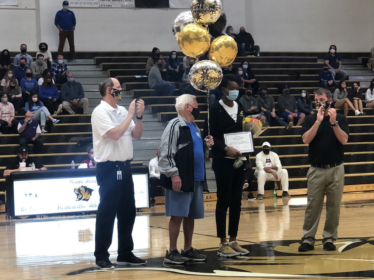 BHS_TigerPride's tweet photo. Our own McDonald’s ALL AMERICAN 

@Maryamdauda30 
@BvilleGirlsBB https://t.co/CQm9Jte36G