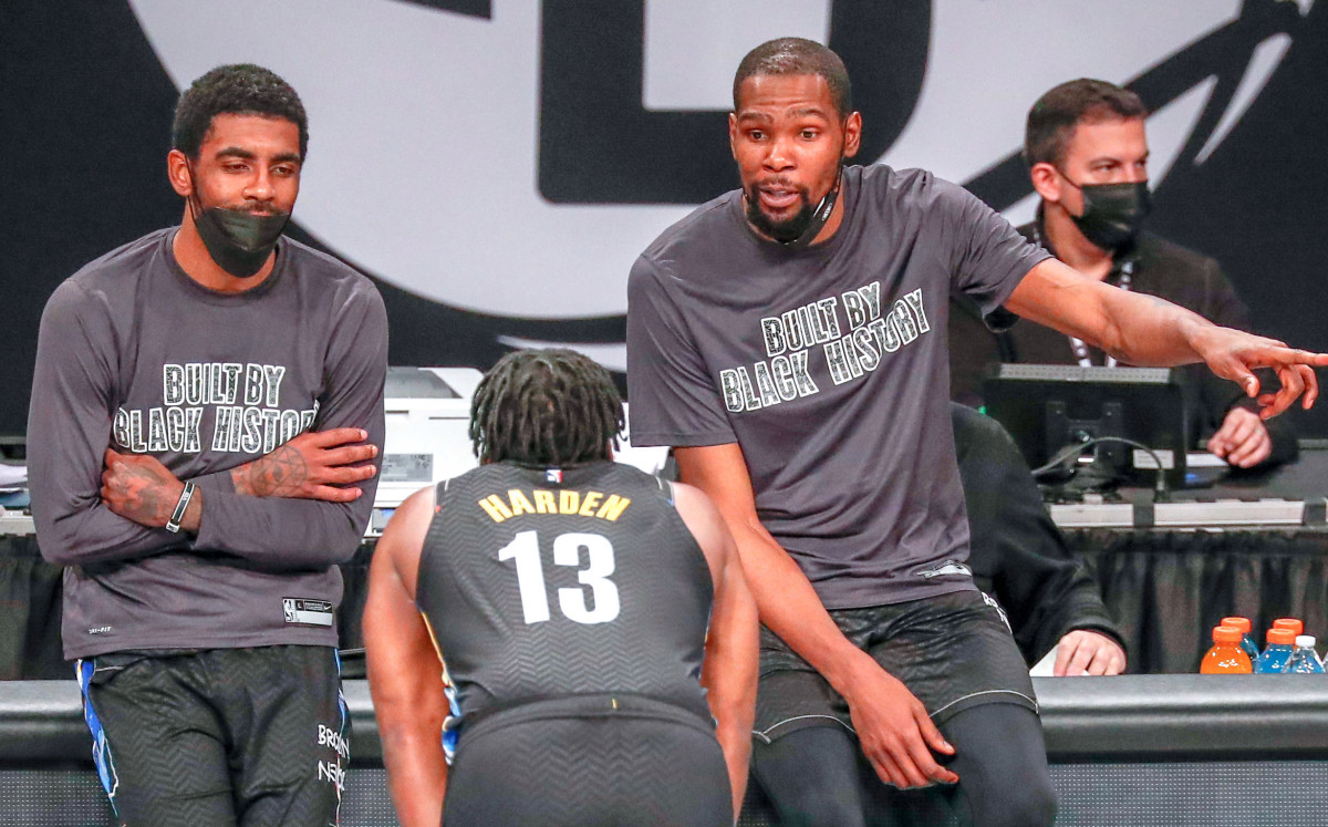 Kevin Durant picks Kyrie Irving, James Harden to be on his NBA All Star team