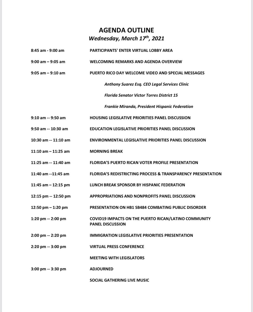 prlcsf's tweet photo. .@HispanicFed is convening Puerto Rico Day in Tallahassee virtually this year on 3/17 to educate legislators about the FL Puerto Rican community's needs and contributions. Register to join us:  https://t.co/iPfw1uHknT https://t.co/hF2spwsn48