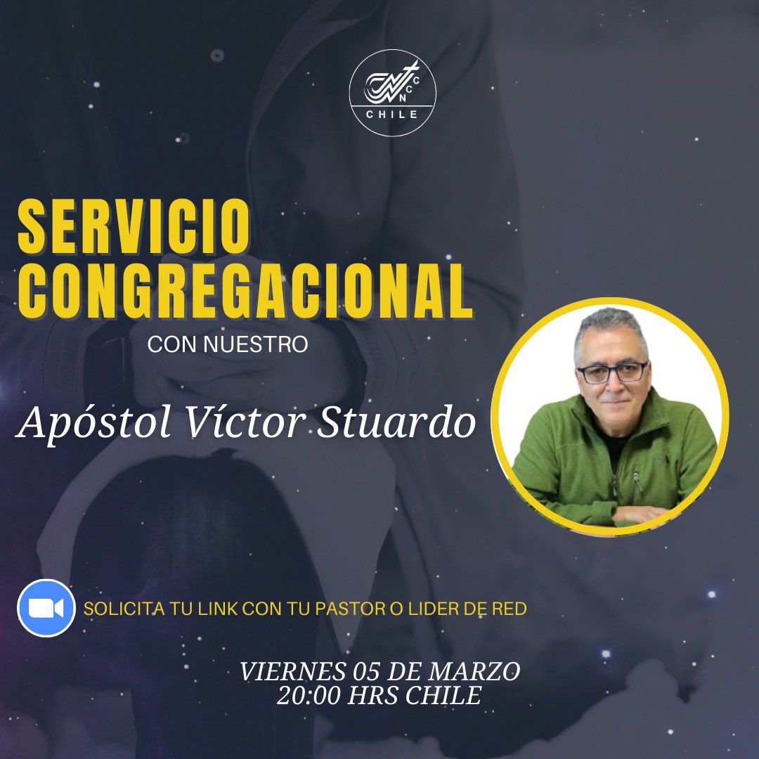 ChileCcn's tweet photo. No dejes de conectarte!!! Vía Zoom https://t.co/qhnoFv4oEl