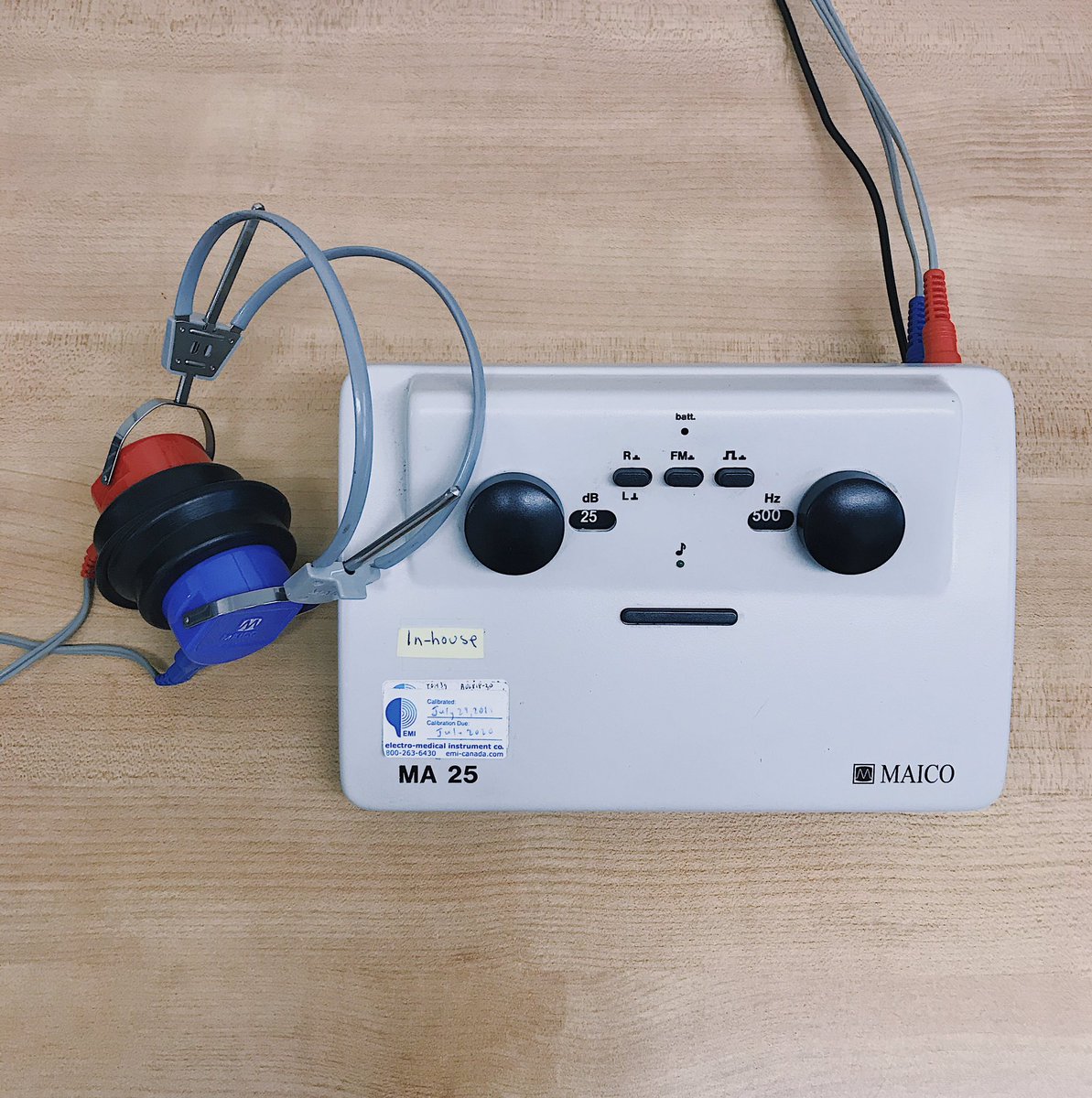 keelymorrowSLP's tweet photo. I’ve been offering hearing screenings to the staff at my school all week for World Hearing Day. It’s been a great way to spend some time with new people &amp; I’ve enjoyed listening to their hearing stories. #WorldHearingDay 🧏🦻👂🎧🤟 https://t.co/oDWYFJ34H4