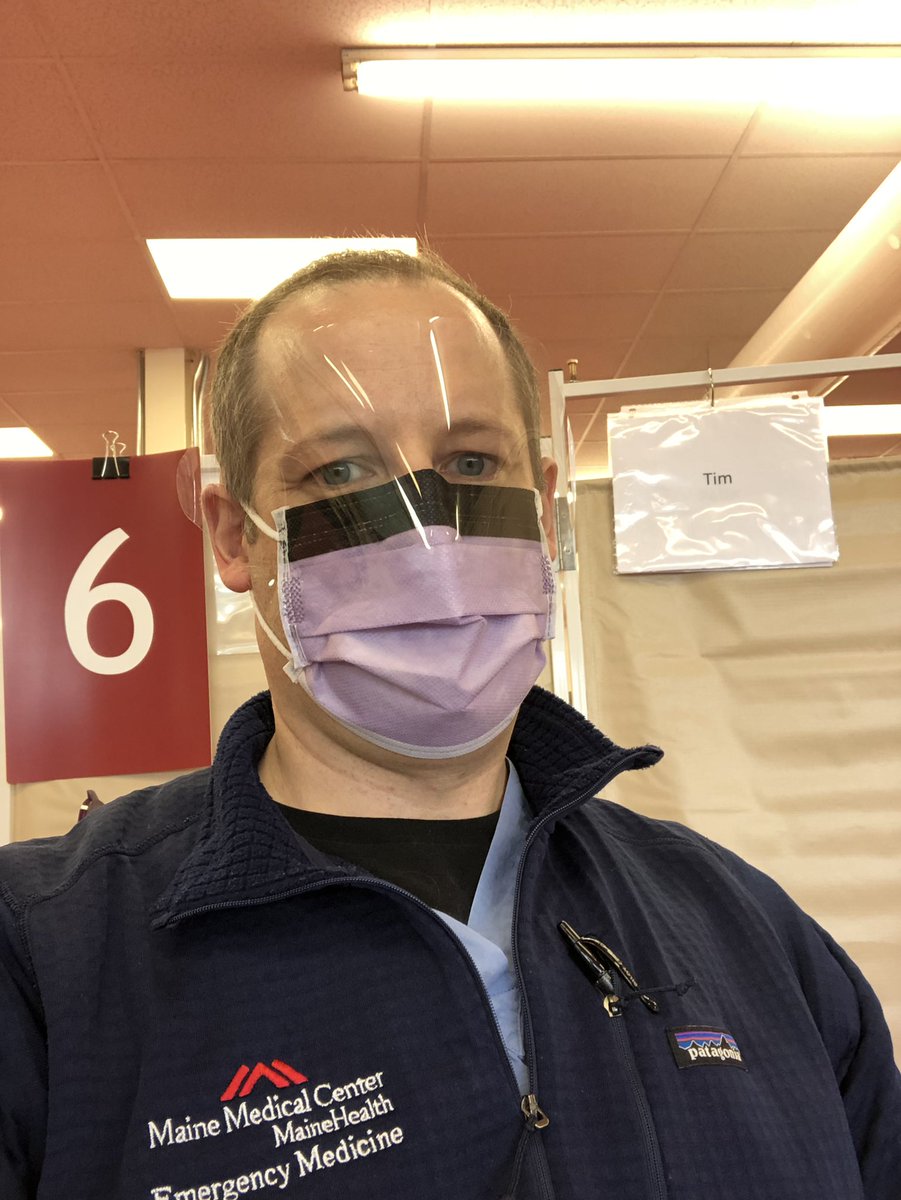I spent my afternoon vaccinating members of the community and it was fantastic. When it’s your turn, please get your shot. We are very excited to have this opportunity.