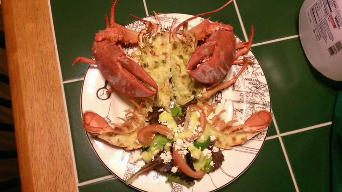 One of my hardest dishes I ever made #LobsterThermador 
@TsMyaNine @tvbunni @KymmyHarper #Foodie #cheflife