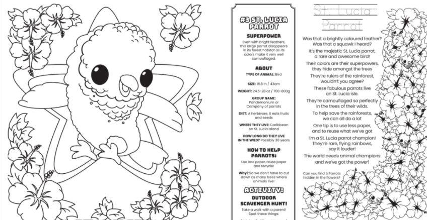 It's "March Forth &amp; Do Something" Day! 🏃‍♀️#Unboxals activity sheets encourage outdoor activities like going for a walk with a parent &amp; spotting things in nature. Print our Okapi, St. Lucia Parrot, or Andean Cat activity sheet then march forth &amp; do something outdoors!🌳 #marchforth