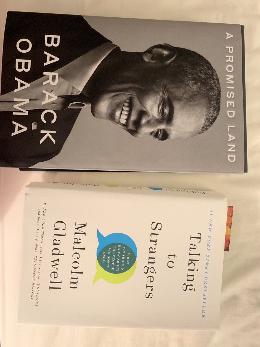 LynSharratt's tweet photo. Thanks Andy!! I’m reading two very different books: by Obama and Gladwell! What is everyone else reading? #amreading #ALLstudentsCANread #supportingliteracyacrosstheglobe https://t.co/vetdIDyvoW