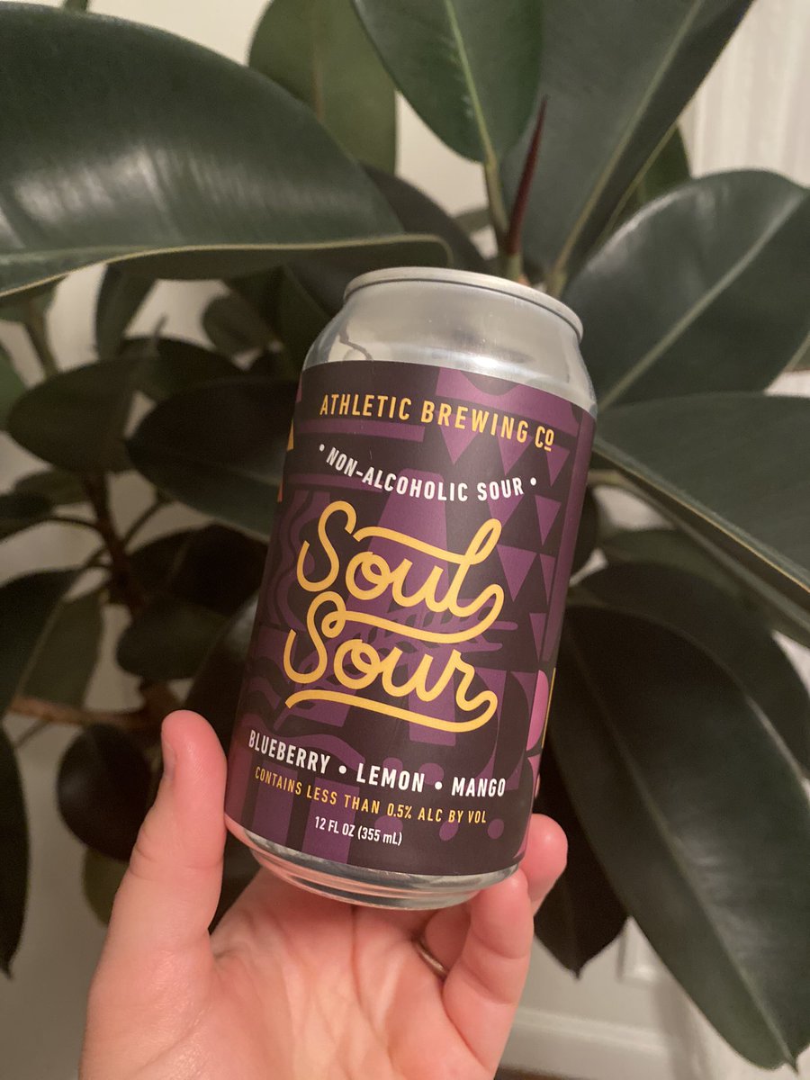 Cracking open my first @beerkulture | @AthleticBrewing Soul Sour!