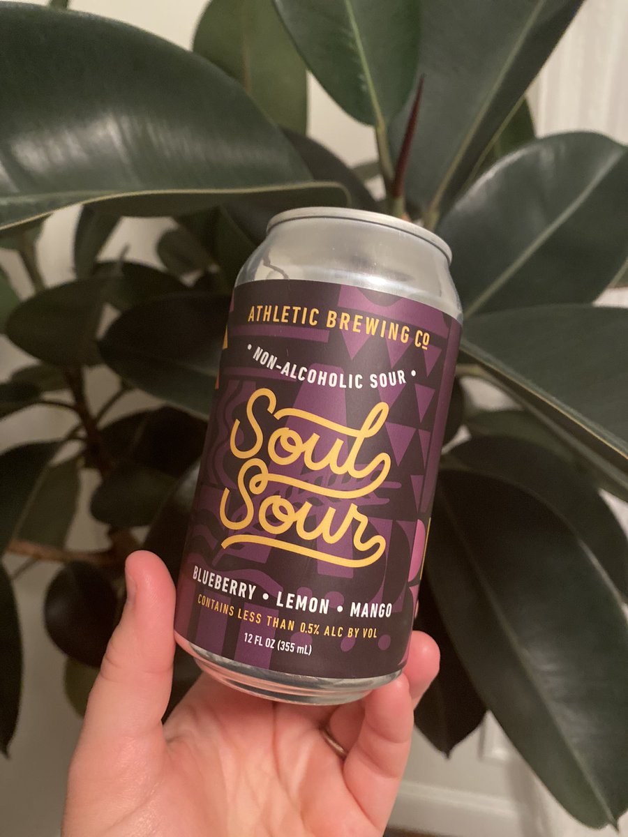 Cracking open my first <a href="/beerkulture/">Beer Kulture</a> | <a href="/AthleticBrewing/">Athletic Brewing</a> Soul Sour!