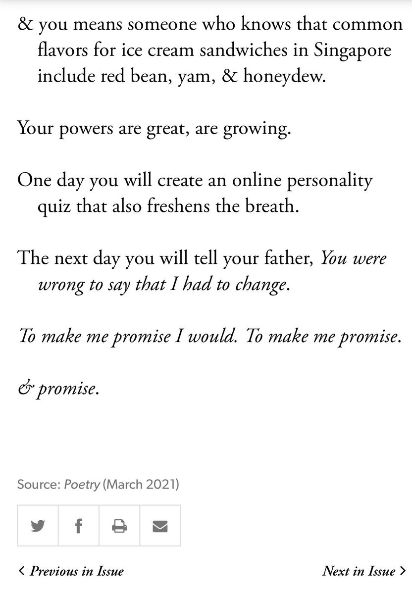 chenchenwrites's tweet photo. i’ve got two new poems in the march issue of @poetrymagazine, an issue dedicated to young people’s poetry!! here’s one of my poems, “Summer,” which guest stars jigglypuff &amp; ice cream sandwiches https://t.co/VtNYFKJ8ng