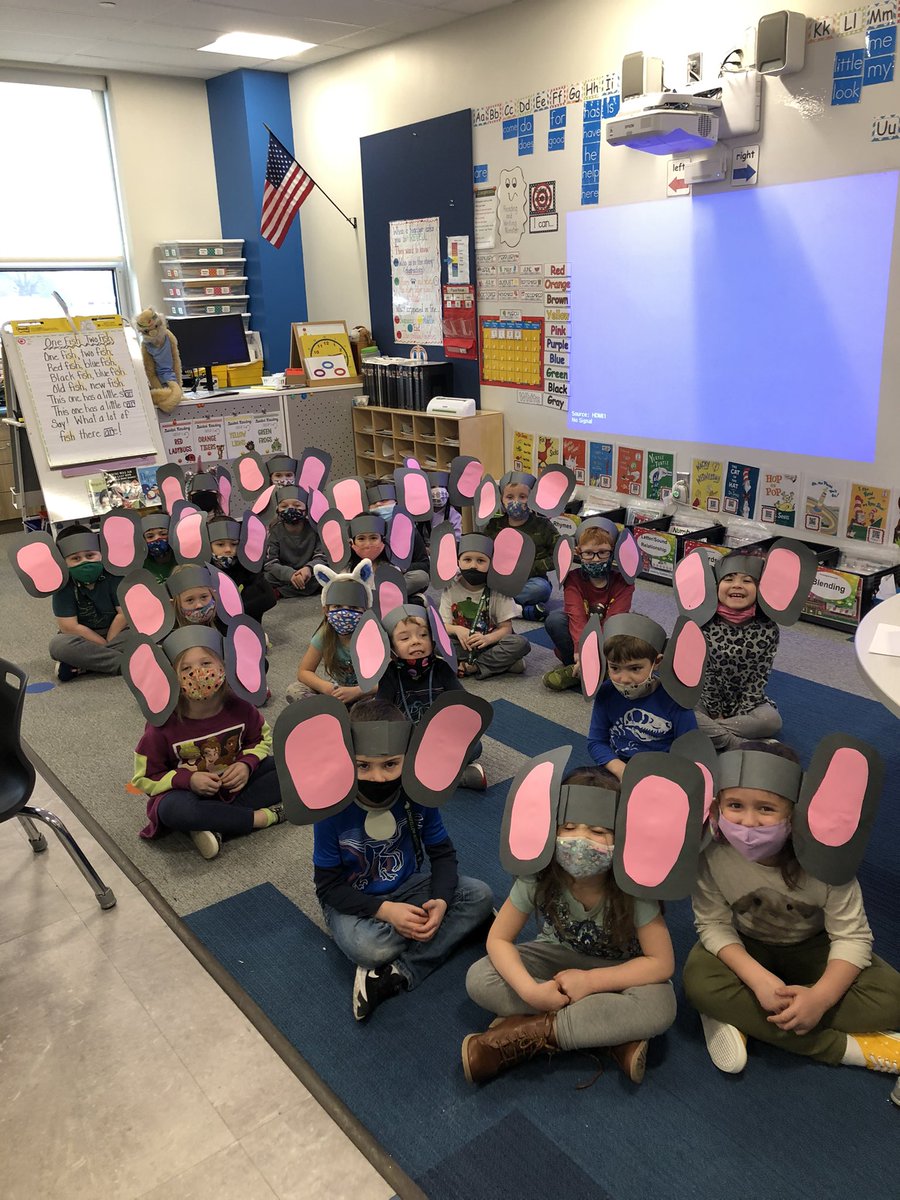 THE MICE ARE INVADING LONGFELLOW!!!  Today was “Big Ear Day”