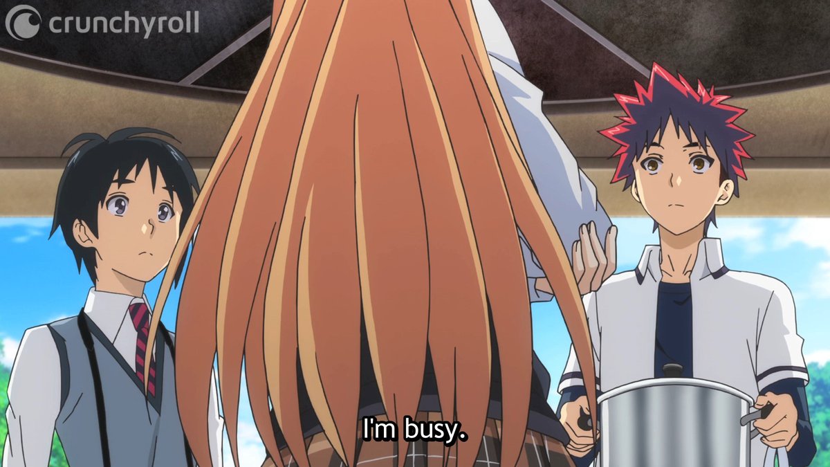 Food Wars: Shokugeki no Soma! tweet media