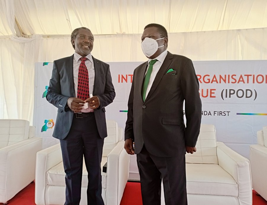 ntvuganda's tweet photo. EARLIER: Party Presidents of Democratic Party (DP) and UPC at Kololo for the IPOD Summit that is currently underway #NTVNews FDC and JEEMA have boycotted the Summit #IPODSummit21 https://t.co/ivv5vblvYY