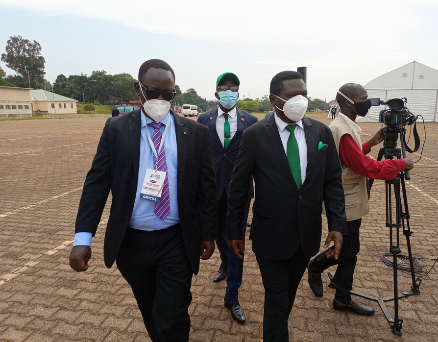 ntvuganda's tweet photo. EARLIER: Party Presidents of Democratic Party (DP) and UPC at Kololo for the IPOD Summit that is currently underway #NTVNews FDC and JEEMA have boycotted the Summit #IPODSummit21 https://t.co/ivv5vblvYY