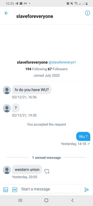 Fucking scam girls. No #findom will ever give info like that. https://t.co/V8RgWYhy3e<a href="/tag/findom"class="tags">#findom</a>