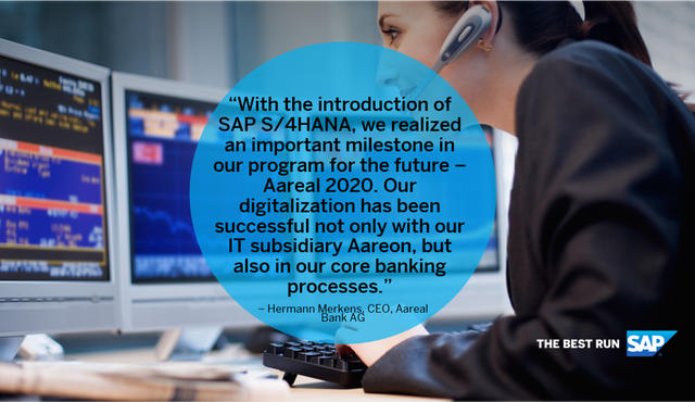 HeideloreCons's tweet photo. Learn how Aareal Bank increased the speed of its core IT systems with a future-proof, core banking system on SAP #S4HANA. https://t.co/GhKVMnCSUA https://t.co/Vowr8Y2RHo