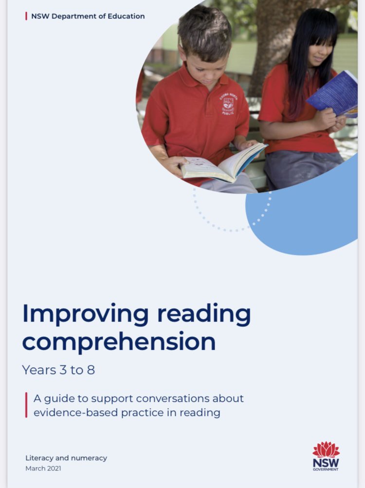 Jackie French (@jac_french) on Twitter photo Really excited to explore this new guide from <a href="/NSWEducation/">NSW Dept of Education</a> looking at evidence-based reading practices in Years 3-8. A great way to support schools to build upon effective reading instruction in the early years. education.nsw.gov.au/content/dam/ma… Really excited to explore this new guide from <a href="/NSWEducation/">NSW Dept of Education</a> looking at evidence-based reading practices in Years 3-8. A great way to support schools to build upon effective reading instruction in the early years. education.nsw.gov.au/content/dam/ma…