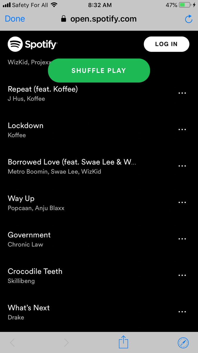 WizkidtheLegend's tweet image. #OVOSoundRadio A playlist of of songs spinned by Drake. March 04 2021. Any song not on this complete list, was not played. 
👇🏿👇🏿👇🏿
open.spotify.com/playlist/15Q2W…