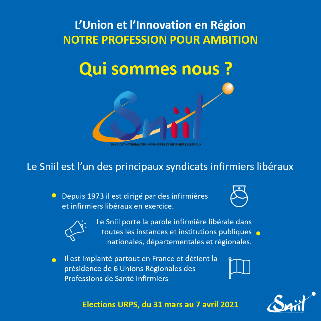 Sniil1's tweet photo. Avant de vous donner toutes les bonnes raisons pour voter #Sniil aux #ElectionsURPS, permettez-nous de nous présenter ! 🧑⚕️👩⚕️ #IDEL
Nos valeurs 👉 https://t.co/EYztrR8rCR https://t.co/5DyZwrA78p