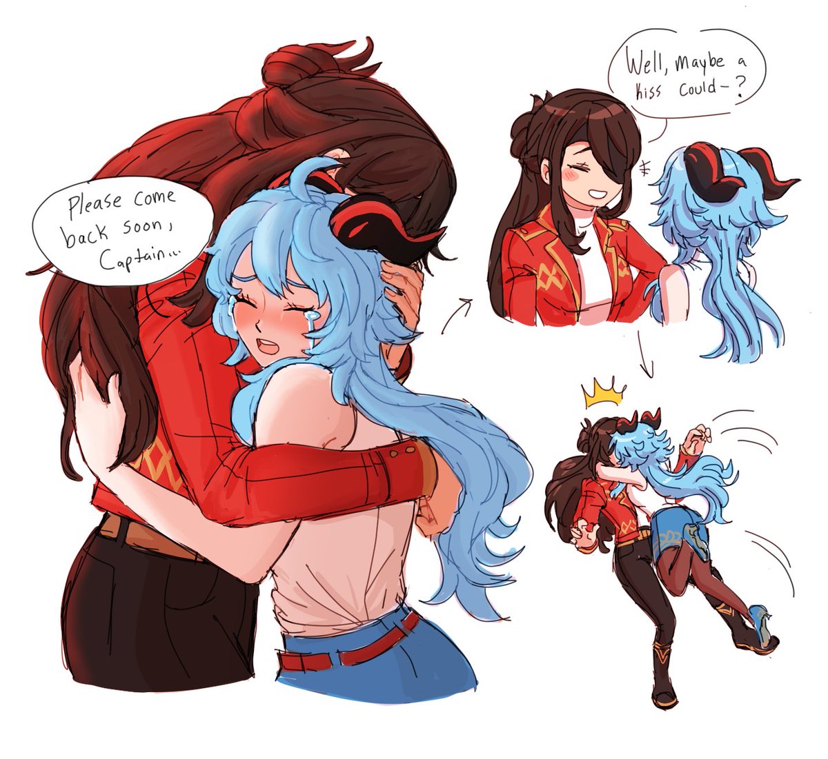 dashsdoodles's tweet photo. going away present💕 #ganbei #genshinimpact https://t.co/XOsWyfEI6v