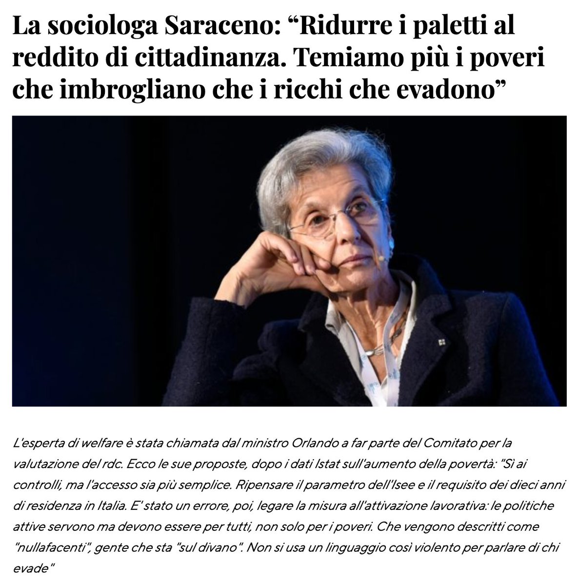 BustoA5Stelle's tweet photo. “Abbiamo più paura dei poveri che imbrogliano che dei ricchi che evadono. Giusto fare i controlli, ma non fissare paletti che finiscono per escludere i poveri veri mentre chi vuole riesce comunque ad aggirarli”. #M5S https://t.co/Aqt0yEuFkA