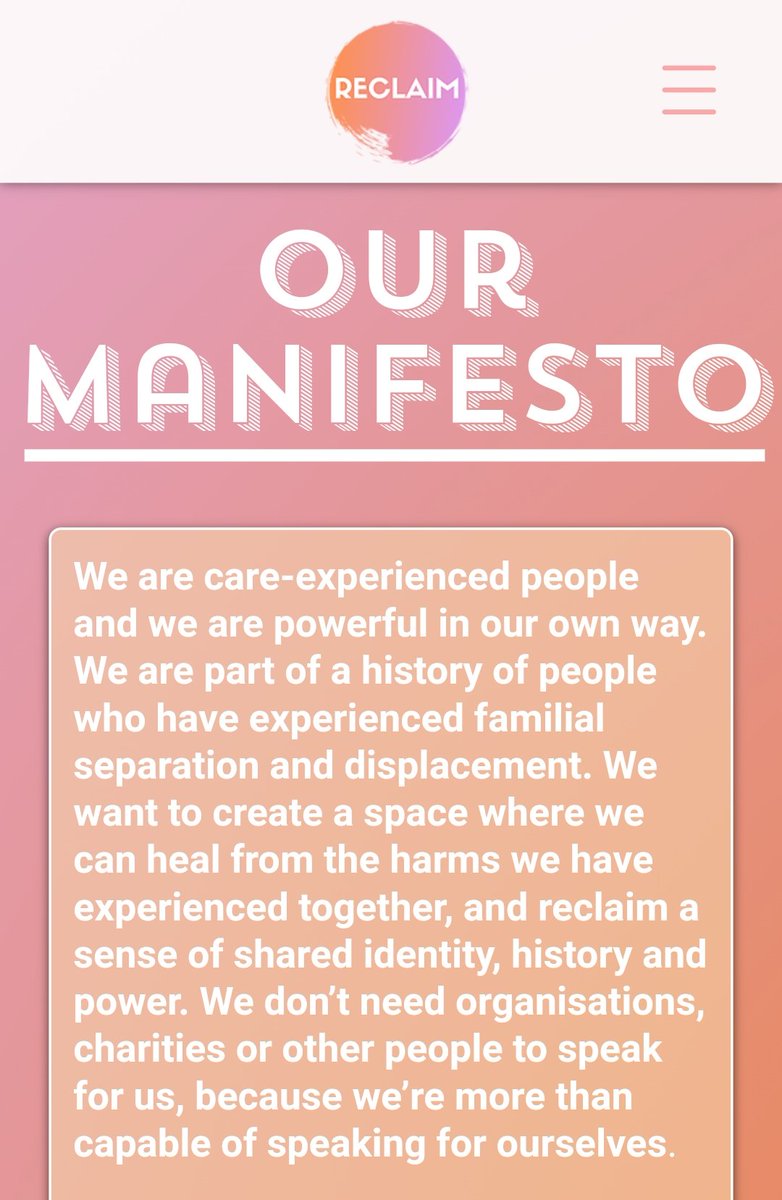 Check out the new #ReclaimCare Collective Website reclaimcare.uk

Manifesto | Projects | Gatherings | Resources | Allies | CEP-Projects | Library | Contact

hello@reclaimcare.uk