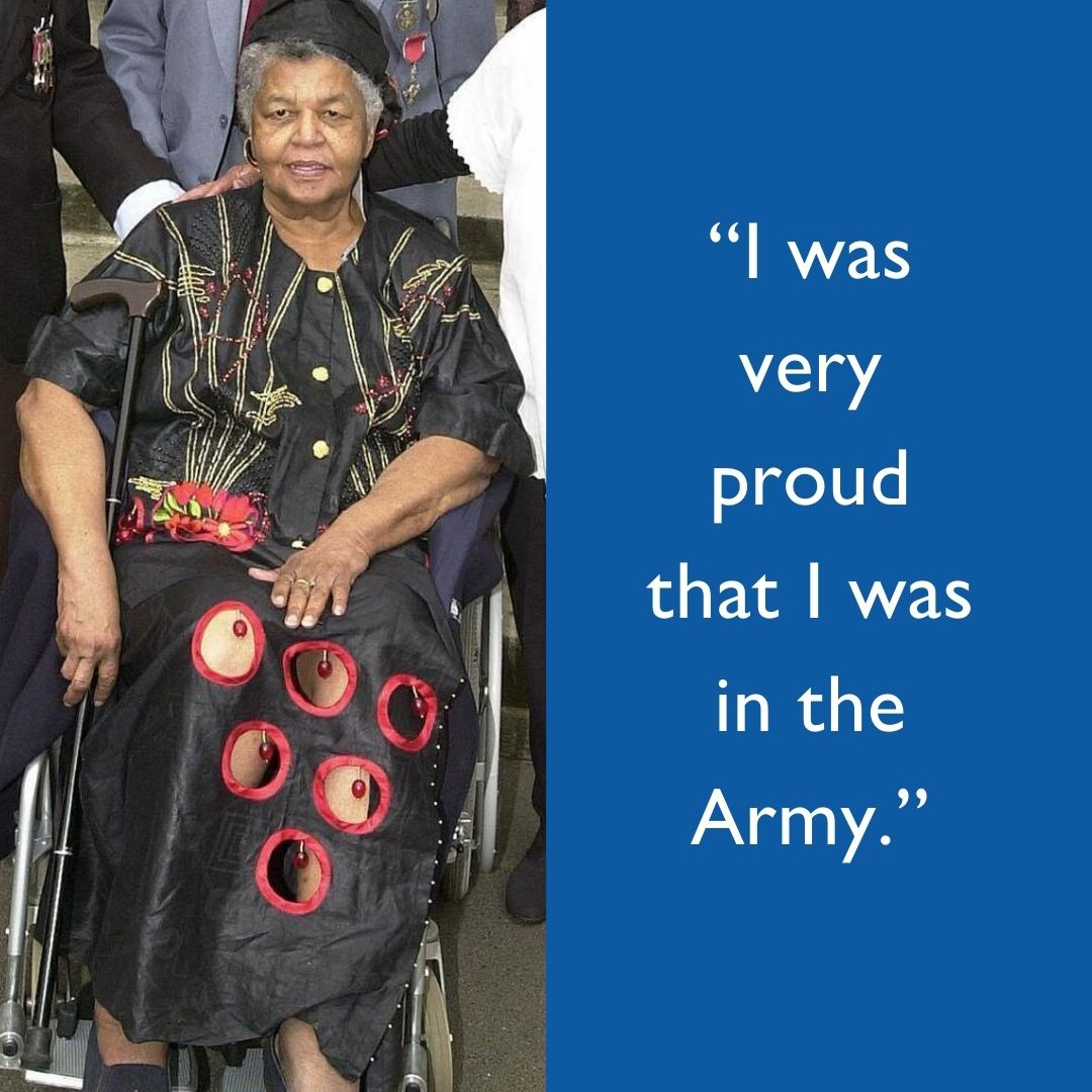 PoppyLegion's tweet photo. Born and raised in Jamaica, Connie Mark felt it was her patriotic duty to support the war effort during #WW2  and joined the Auxiliary Territorial Service. Find out more about Connie and the vital role of women in the Commonwealth ➡️ https://t.co/OyNHdyy1UH #CommonwealthDay https://t.co/PTK0Y8ORDW