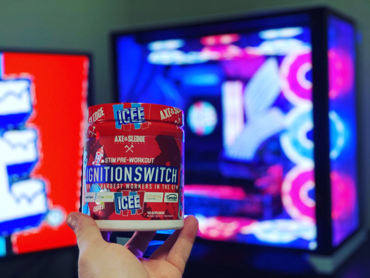 AFKsupply's tweet image. This special edition pre-workout #ignitionswitch by #AxeAndSledge has  @Official_ICEE flavoring in cherry and blue raspberry through an authentic collaboration. 

This is a perfect pre-workout for majority of users.
