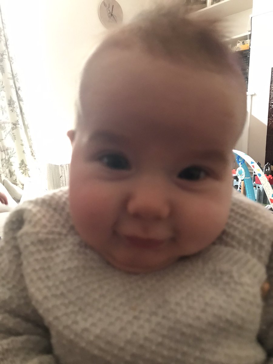 EnglandMummy's tweet photo. I woke up this morning to a baby smile and the dulcet squelch of poo... another day, another nappy... https://t.co/W6HeSKWRKg