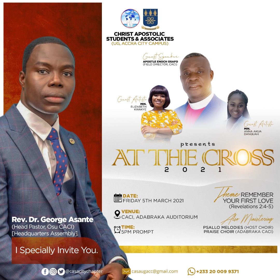 casacitychapter's tweet photo. Special invitation from @revdrgeorgeasante. The man of God is ready to bless us. Are you ready?! 🥳🔥💛
LET'S MEET 🔜🏃♂️🏃♀️
#RememberYourFirstLove #AtTheCross #Atc #AtTheCross2021 #Atc21
#casacitychapter #casaglobal #WithAVision #ComeAndSee #WithAStrongVision https://t.co/oBDUOhAlqH