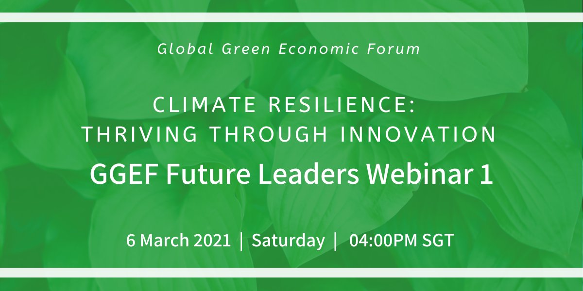 ggefggef's tweet photo. LAST CHANCE to sign up for the Climate Resilience: Thriving Through Innovation 💡 Webinar! Register here https://t.co/lWXqITti9P 

#freewebinar #climateaction #ggef #sustainability #leadership #innovation #startups #entrepeneurship #leaders #gamechangers #climateresilience https://t.co/LZCv5kW97w