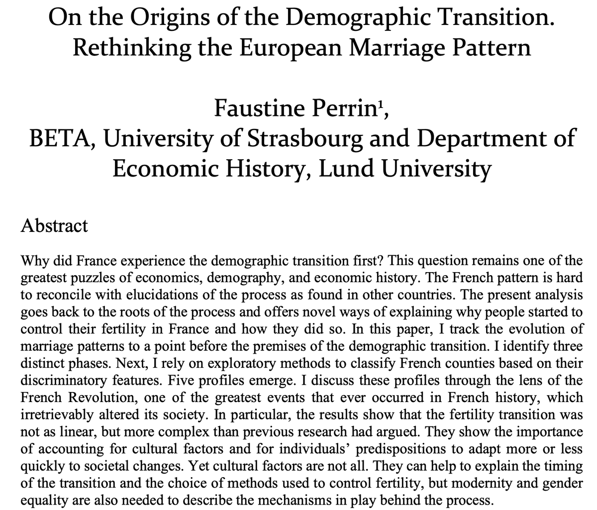 Alice Evans A Twitter Faustine Perrin Is Also The Author This Fascinating Paper On The Economic History Of Gender Inequality In Sweden T Co 6zgysnjdqw I M A Huge Fan Of Her Work