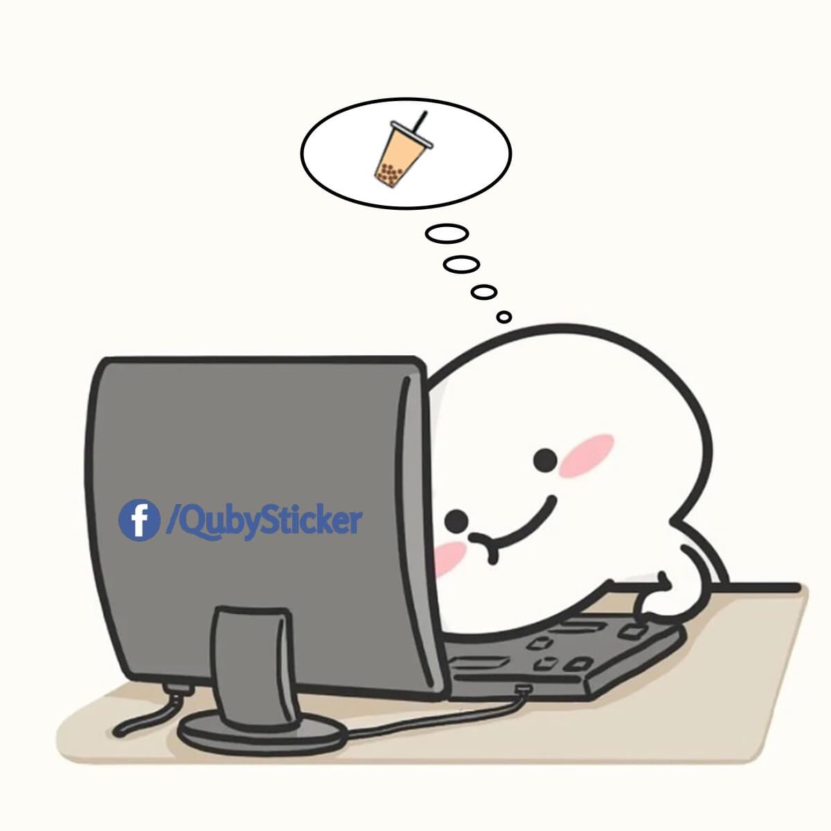 QubySticker's tweet photo. I can't do anything without you 😖
Miss you so much 🤩
#quby #qubysticker #pentol https://t.co/VSlmXJfKKX