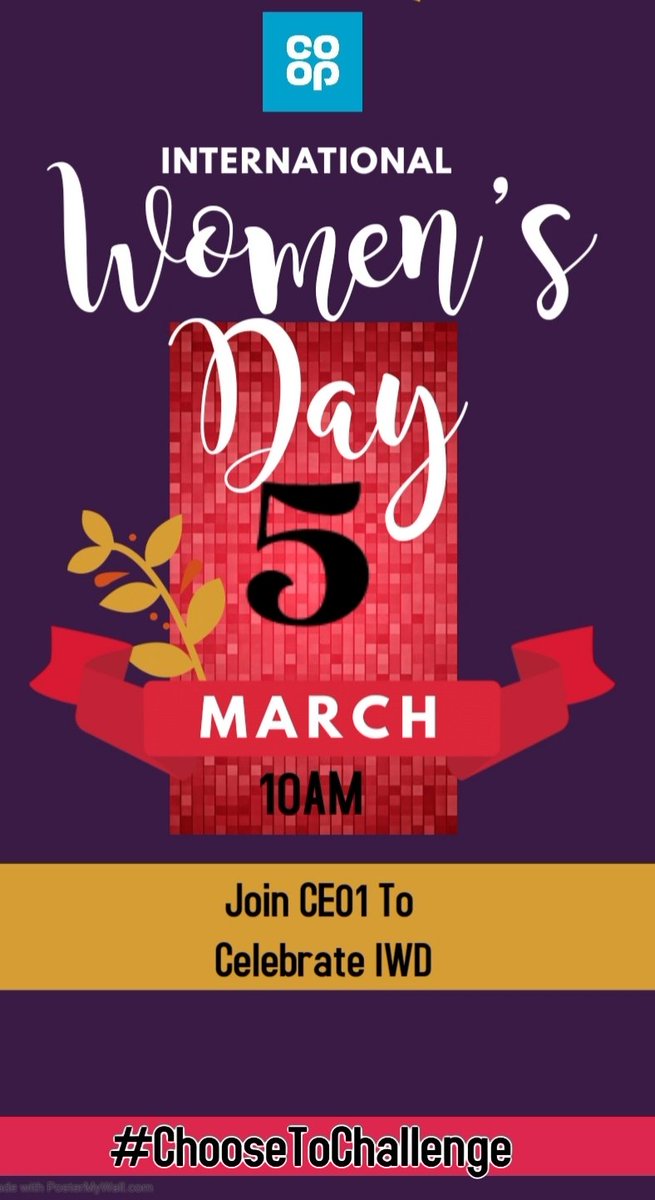 Don't forget today is IWD teams call for CE01. There will be some great guest speakers on, so be sure to join the call <a href="/craiga340/">Craig Barnes</a> <a href="/edhowe16/">Edd Howe</a> #ChooseToChallenge
