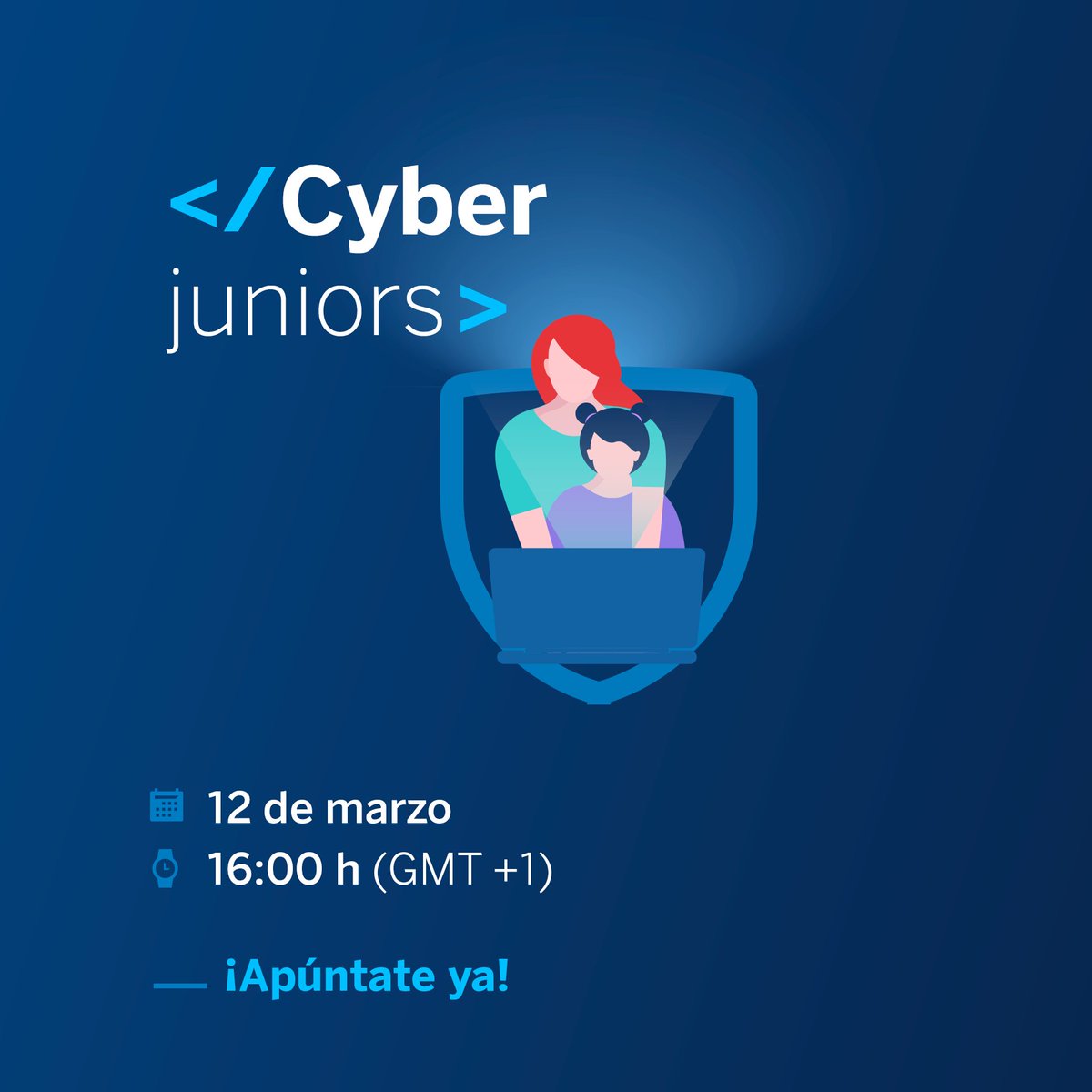 bbva's tweet photo. ¿Tienes dudas sobre la seguridad de las #redessociales? ¿Qué información publicamos y quién la está viendo? 🤔💭 Apúntate a #cyberjuniorsBBVA y deja que un experto en #ciberseguridad te ayude a configurar la seguridad y privacidad de tus perfiles. ➡️  https://t.co/v9sNqLbeGV https://t.co/zuj6XH11Rh